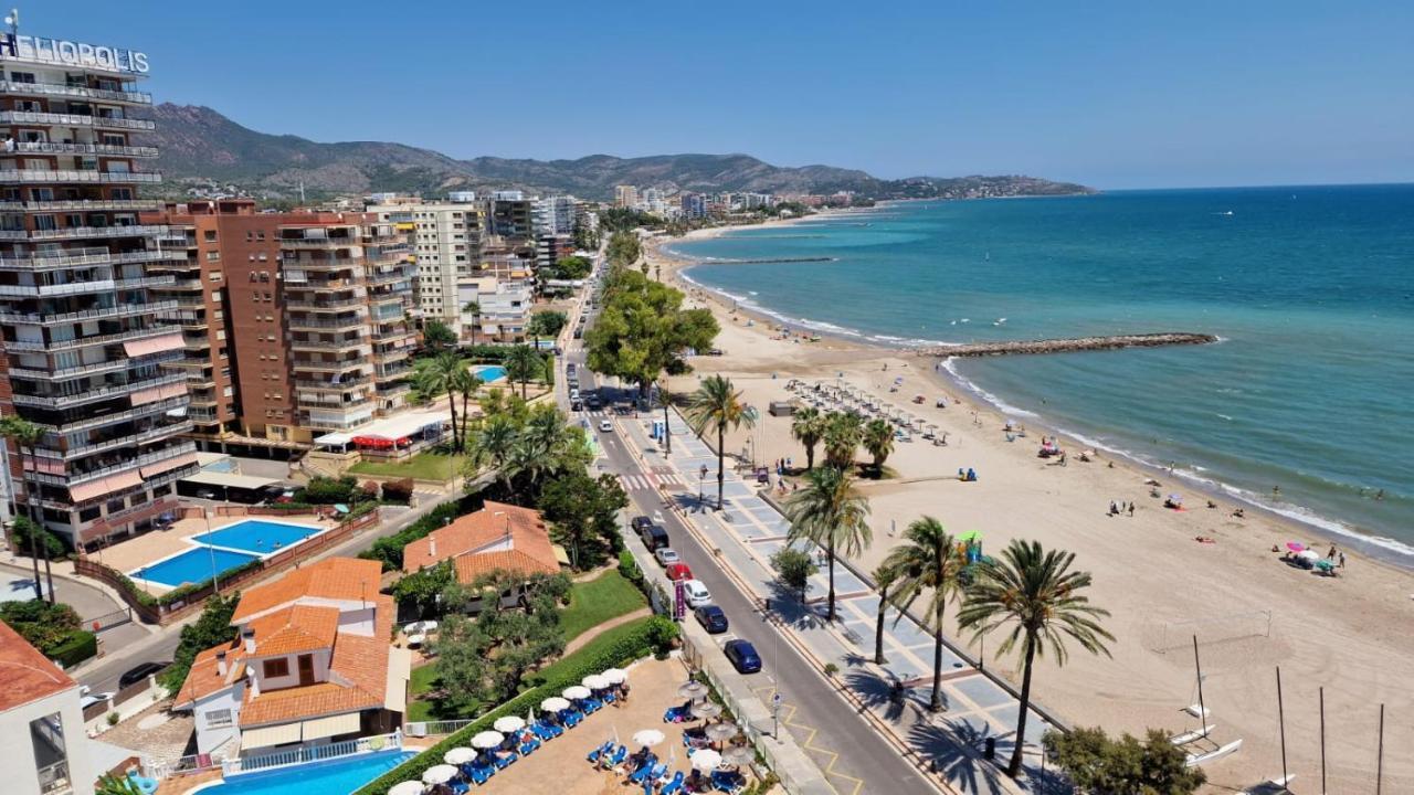Appartamento Apartamento De 1 Habitacion Frente Al Mar Y Con Piscina Benicàssim Esterno foto